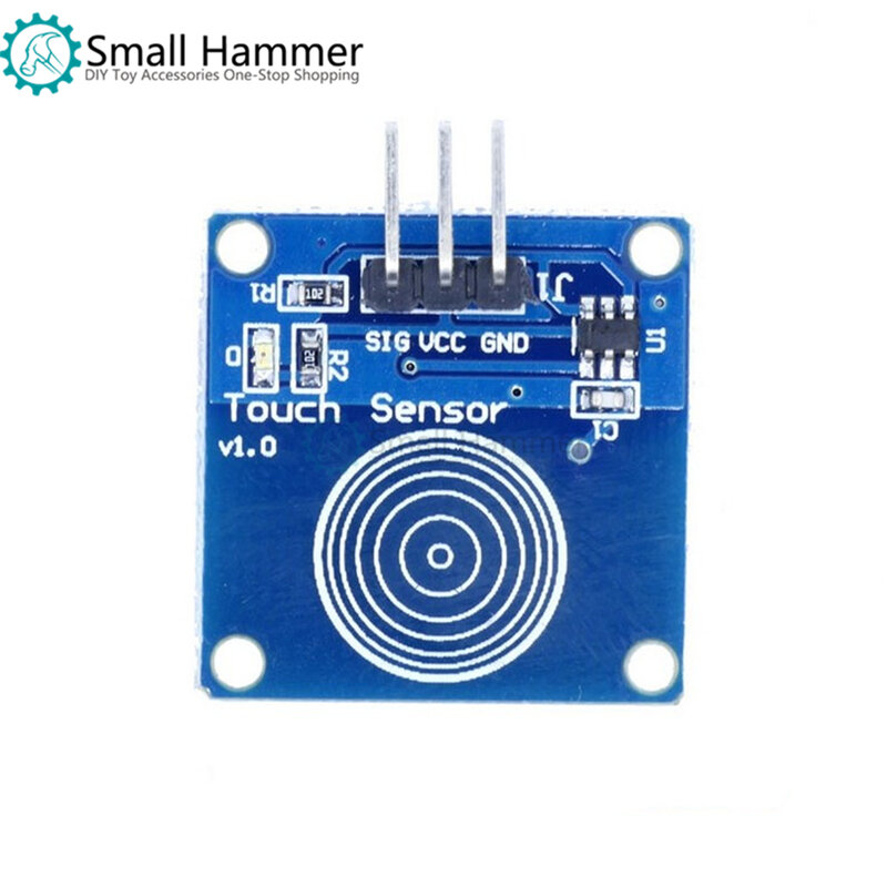 Sna141 módulo de sensor de toque interruptor tátil 1 interruptor de toque