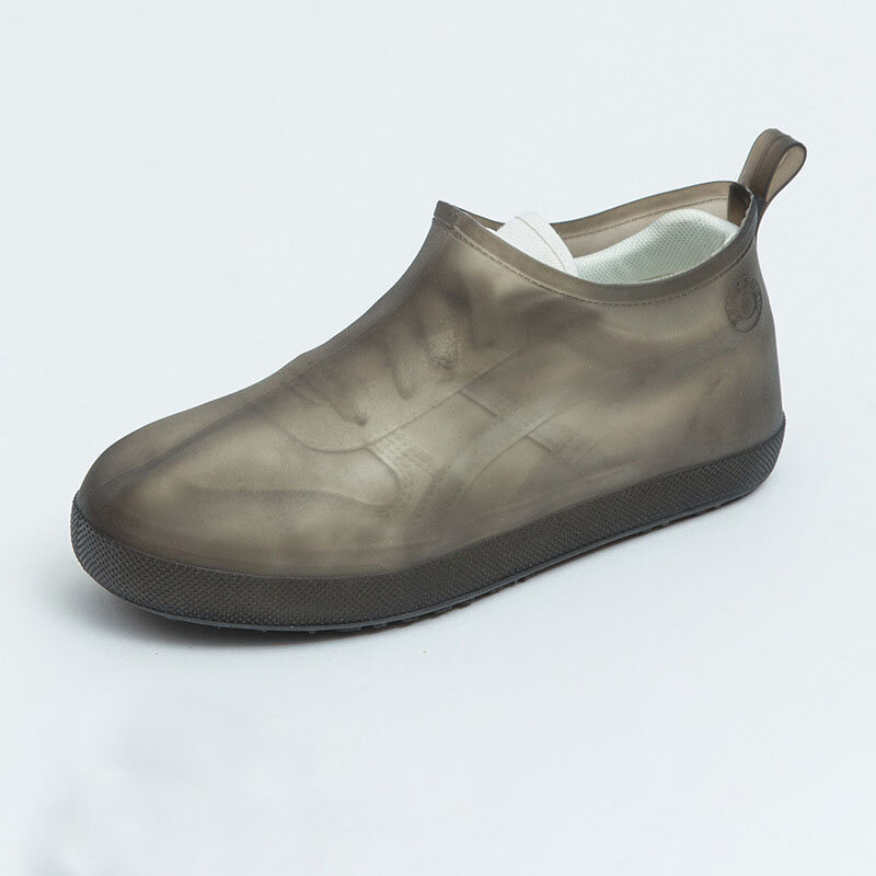 Capa de sapato feminino macio confortável e resistente ao desgaste-tubo baixo à prova de chuva
