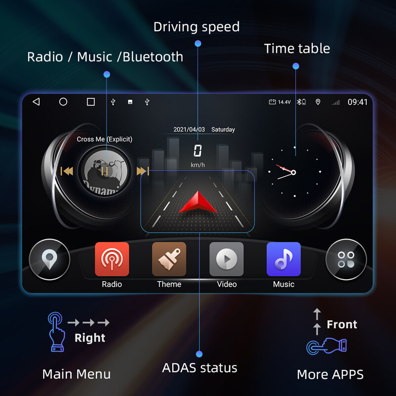ISUDAR-Radio con GPS para coche, reproductor Multimedia con Android 10,0, 8GB de RAM, 128G, DSP, FM, No 2DIN, DVD, para VW/Volkswagen/Passat B7 B6 CC