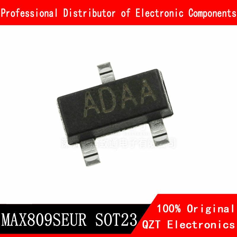 Max809sor sob 23 max809s sot max809 sot-23 smd adaa, novo e original ic, 20 peças