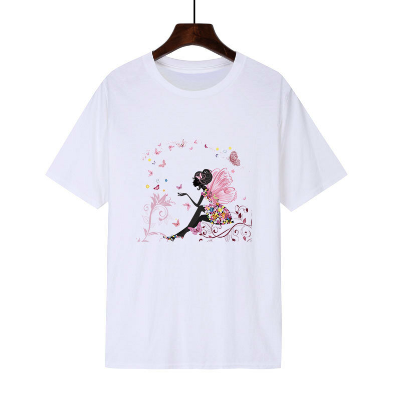 소녀 아플리케, 뜨거운 눈물 열전달 패치 새로운 디자인 Diy 티셔츠 스티커, 세탁 가능한 철 패치 CQ
