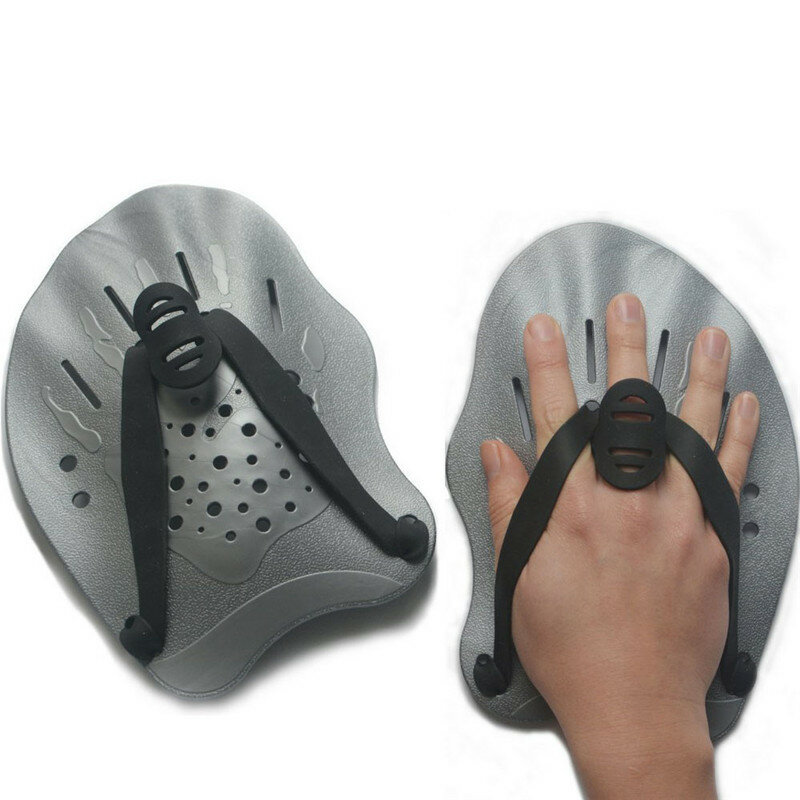 Zwemmen Peddels Training Verstelbare Hand Zwemvliezen Handschoenen Pad Vinnen Flippers Voor Mannen Vrouwen Kinderen