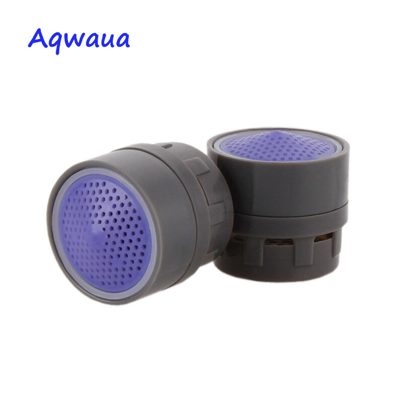 Aquwaua 물 절약 수도꼭지 통풍기, 4L-6L/MIN 친환경 16-18mm 스레드 스파우트 버블러 필터 액세서리, 코어 교체 부품