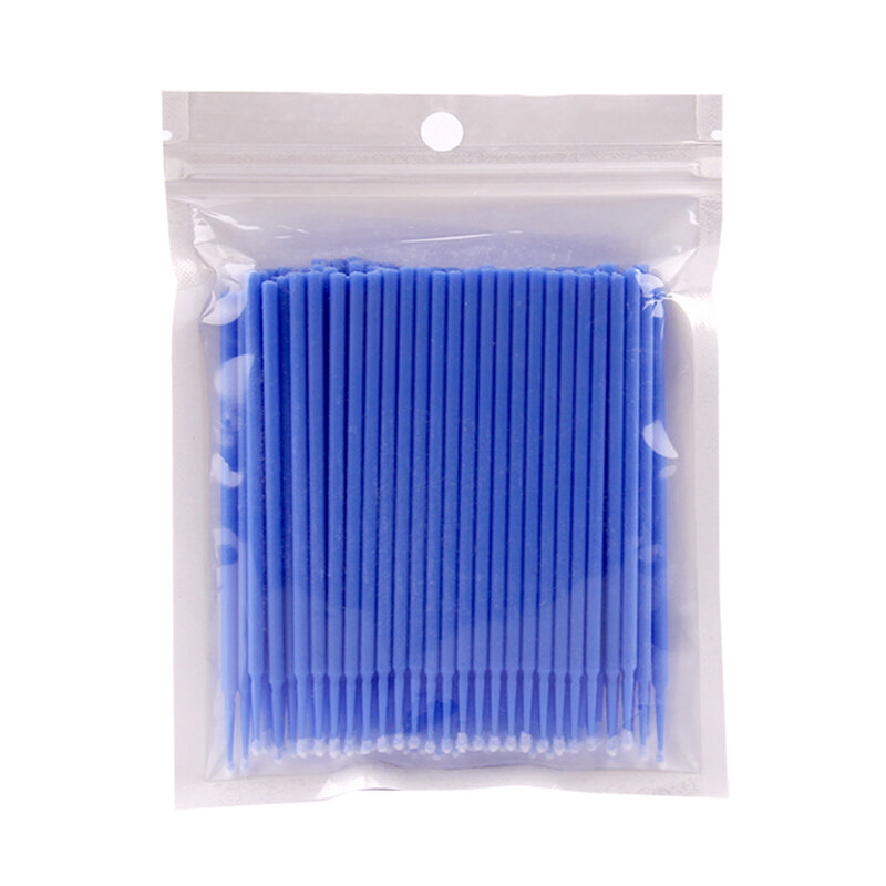 100 ชิ้น/ล็อตS M LขนาดDisposable Cotton Swab Eyelash Extension Microbrush Applicatorsมาสคาร่าส่วนบุคคลMicroแปรงแปรง