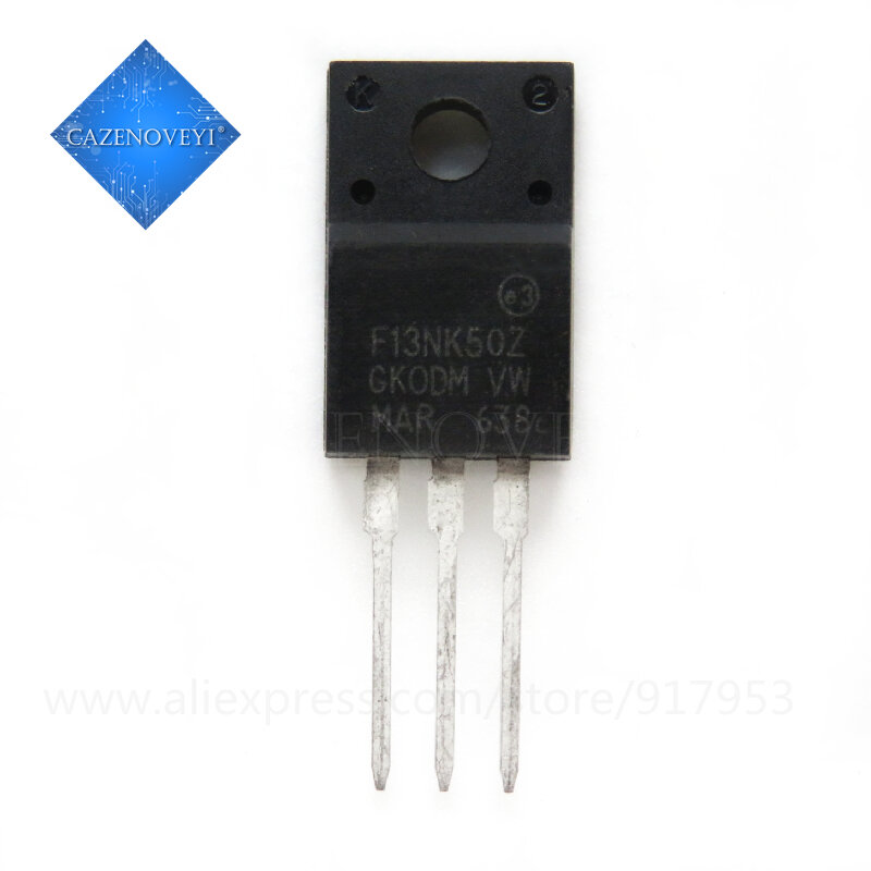 5pcs/lot F13NK50Z 13NK50 TO-220F In Stock
