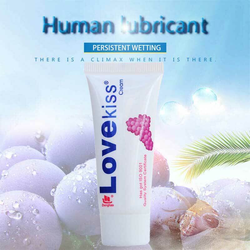 Intimate Lubricant for Anal Vagina Grape Cream Water Soluble Fisting Lubrication Massage Oil Lube Sexual Indifference for Women