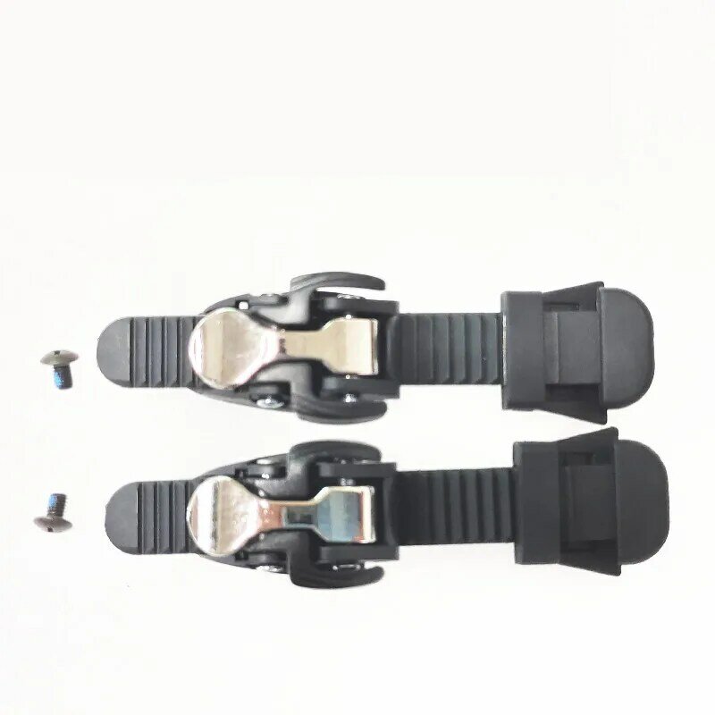 2 Set Kepala Besi Inline Speed Skates Sepatu Gesper Sabuk Pergelangan Tape Kecepatan Patines Korset Pita Tetap Band dengan Sekrup