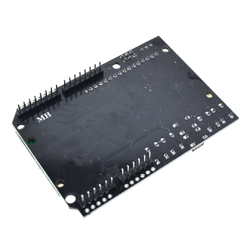Pantalla de teclado LCD para Arduino, módulo de protección LCD1602, 1602, ATMEGA328, ATMEGA2560, raspberry pi UNO, azul, 1 piezas