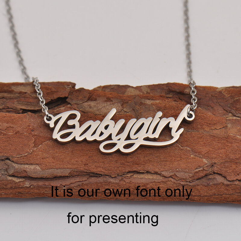 Gwendolyn-collar con nombre personalizado, Gargantilla con colgante, joyería personalizada, regalo para mujeres, niñas, amigos, regalo de Navidad