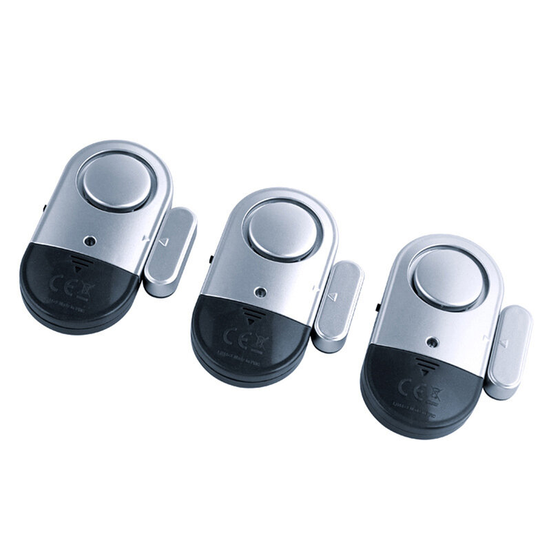 Wireless Door Window Magnetic Sensor Detector Alarm Alert Siren For Smart Home House Security Alarm Alert Magnetic Sensor Home