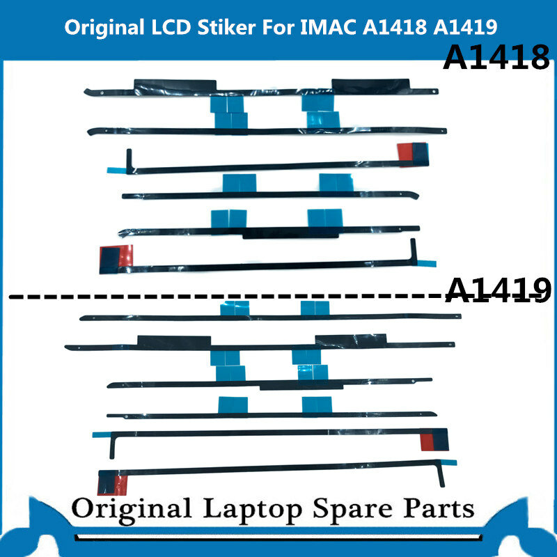 10 pçs/lote original novo display lcd faixa adesiva para imac 21.5 "27" a1419 a1418 adesivo fita 2012-2017 anos