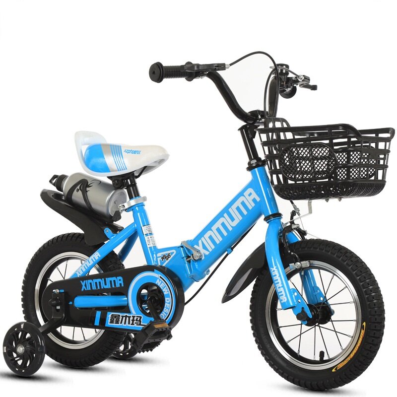 LazyChild-bicicleta plegable para niños de 2-5-6-9 años, 12/14/16/18 pulgadas, Multicolor opcional