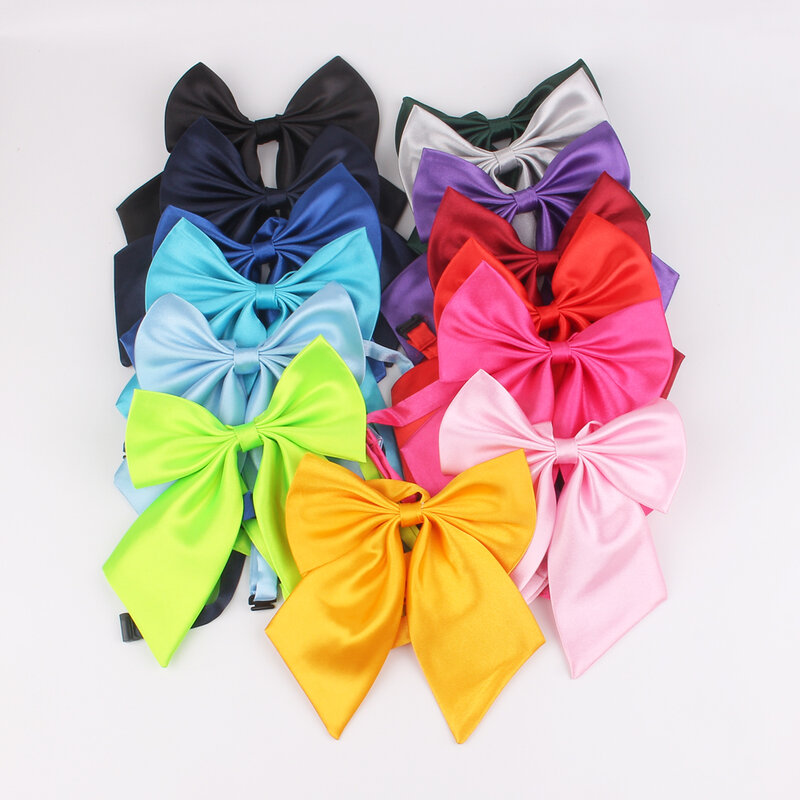 Solid Ladies Bowtie Classic Bow tie For Women Bowknot Casual Boys Girls Bow Ties Cravats Bow ties For Proms Party Butterfly Tie