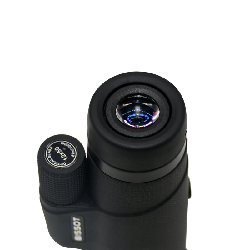 10X42 12X50 HD ที่มีประสิทธิภาพกล้องโทรทรรศน์ระยะไกล Mini กล้องโทรทรรศน์ BAK4 FMC Optics สำหรับล่าสัตว์กีฬากลางแจ้ง camping