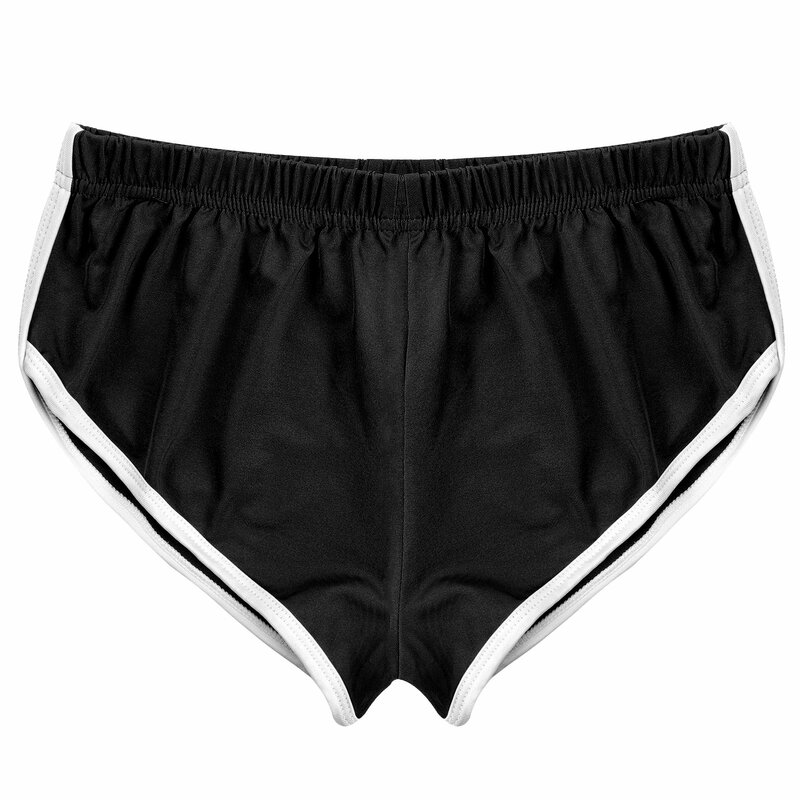 Pantalones cortos para correr para mujer, Shorts de cintura media elástica, color negro, para gimnasio, entrenamiento, Fitness, Delfín