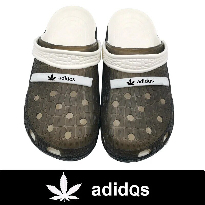 Adidase/пляжные мужские сандалии с кленовыми листьями; обувь с вырезами; Adulto Cholas Hombre Nikec; Сабо; садовая обувь; Crocse