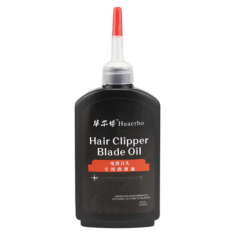 Cortadora de pelo eléctrica con tijeras, aceite lubricante, cabezal de corte, evita la oxidación, herramientas de salón, 120ML