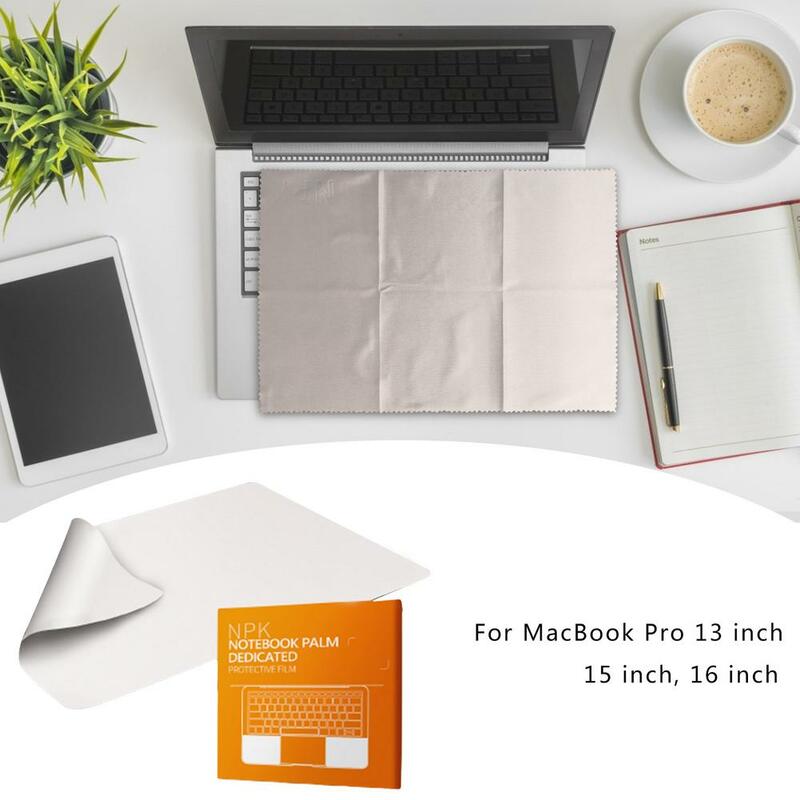 Película protectora a prueba de polvo para MacBook, cubierta de manta para teclado, paño de limpieza de pantalla de ordenador portátil, MacBook Pro, 13/15/16 pulgadas