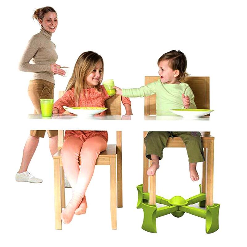 Rehausseur de chaise portable pour enfants, siège de voyage, polymères anti-aldes, cadre de rehaussement réglable, convient à la plupart des chaises