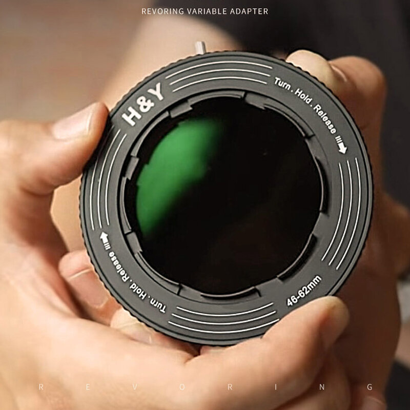 H & Y 52 55 58 62 67 72 77 82mm anello adattatore Revoring fotografia Step-Up anelli per fotocamera Set di lenti filtro Step-Down per Nikon Canon
