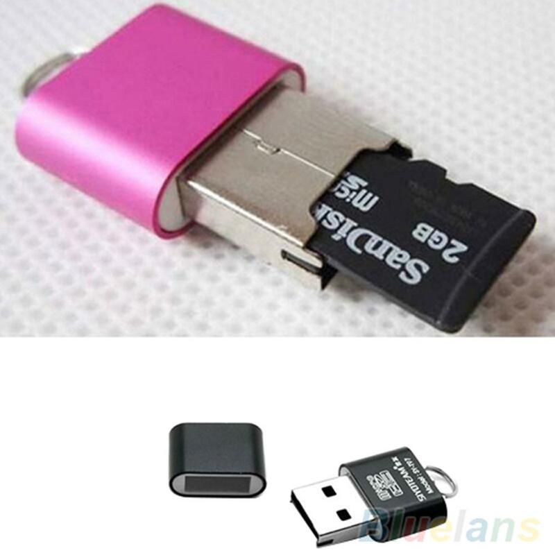 Nieuwe Draagbare Mini Usb 2 0 Tf T Flash Geheugen Flash Drive Adapter Kaartlezer