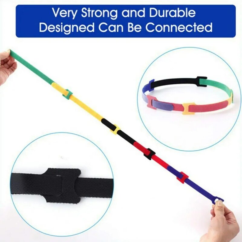 Kabelbinder Wraps Willekeurige Kleur Draad Tie Wraps T-Type Gemakkelijk Te Gebruiken Zware Kabelbinders Bevestigingsmiddelen Draad zip Strap