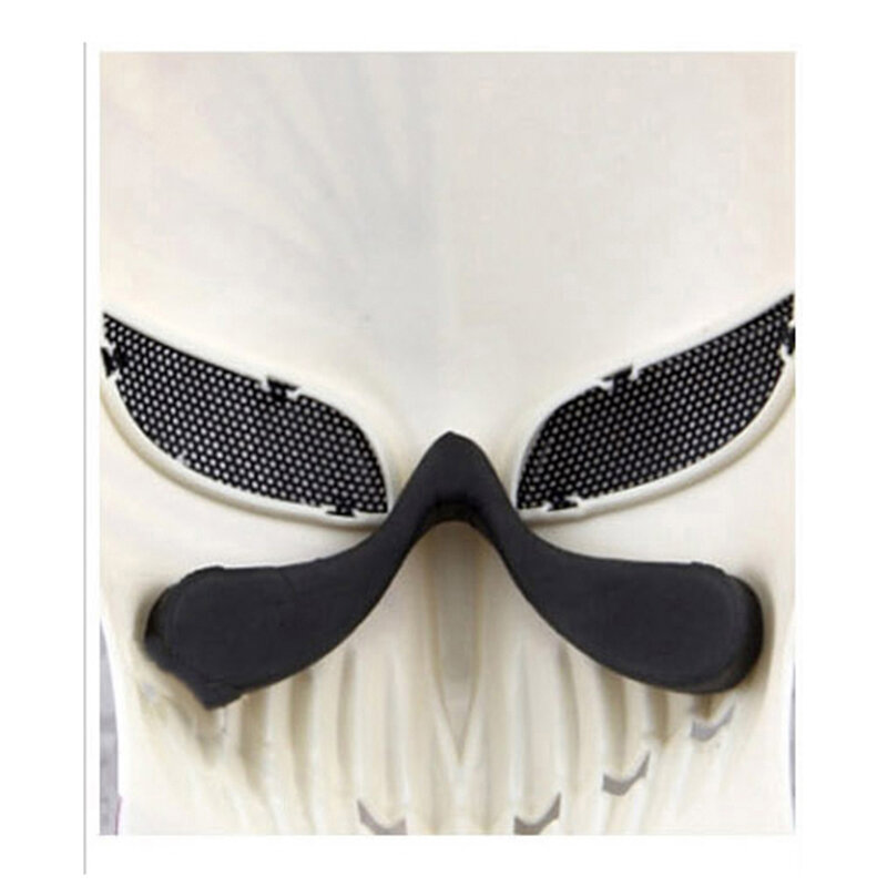 Airsoft Paintball Mask Halloween Cosplay Prom Movie puntelli militare Tactical BB Gun Shooting Wargame caccia maschera protettiva