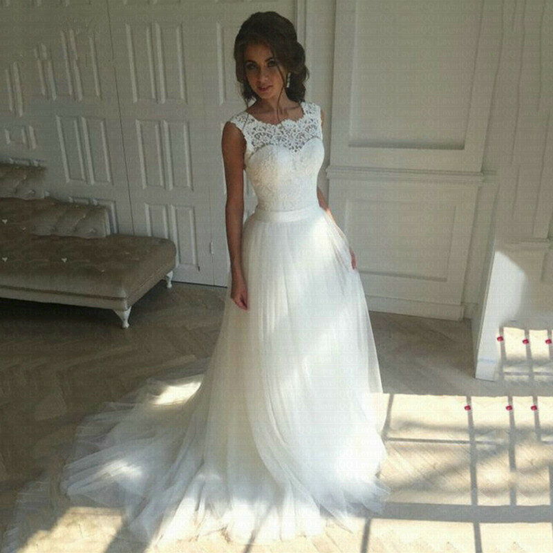 Простое пляжное свадебное платье, модель 2022 размера плюс Robe De Mariee Boho Vestido De Noiva