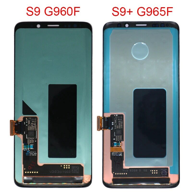 Ban Đầu S9 Màn Hình Dành Cho Samsung Galaxty S9 Plus Màn Hình LCD Khung Super AMOLED Cho Samsung S9 G960F S9Plus G965F Màn Hình Hiển Thị không Có Khuyết Điểm