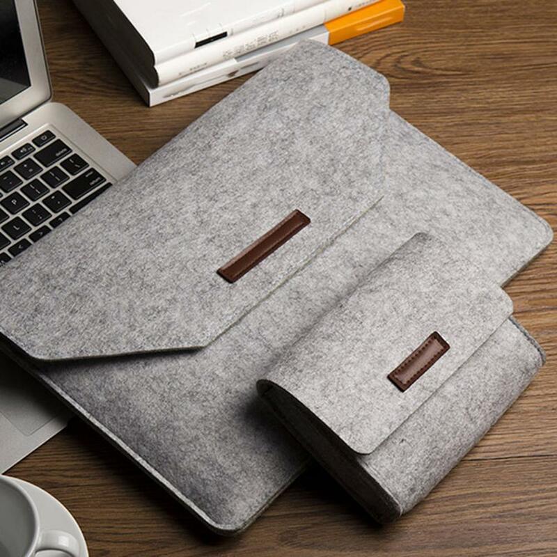 Túi Đựng Laptop Di Động Chống Thấm Cotton 13 Inch Đựng Bộ Nguồn Điện Cho MacBook
