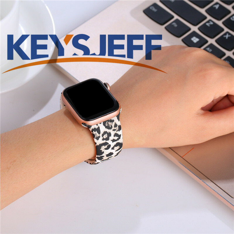 Compatible avec Apple bracelet de montre 38mm 40mm 42mm 44mm sans motif bandes imprimées pour i bracelet de montre s bracelet série 5/4/3/2 81023