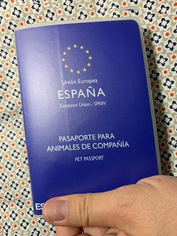 Accessori da viaggio EU Animal Cat Passport Cover Dog Pet Id Badge Cover per carta d'identità passaporto per Pet Dog Cat