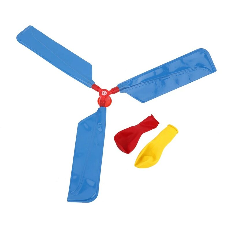 風船のヘリコプター-子供のための古典的な飛行おもちゃ,創造的なバルーンプロペラ,古典的な飛行おもちゃ,ランダムな色