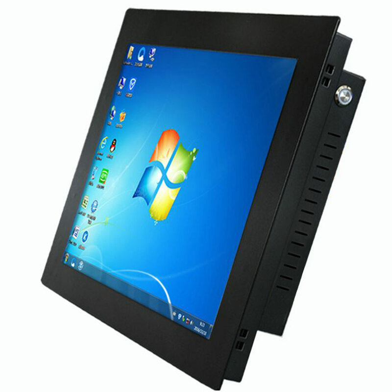 산업용 컴퓨터 올인원 PC 미니 태블릿 패널, 저항성 터치 스크린, 인텔 코어 i3, Win 10 PRO 포함, 10 인치, 12 인치, 15 인치
