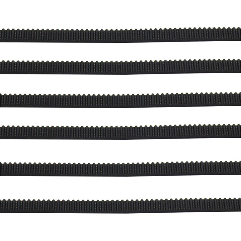1m/2m/5m/10m/lot GT2-6mm open timing belt width 6mm  GT2 belt Rubber Aramid Fiber cut to length for 3D printer wholesale