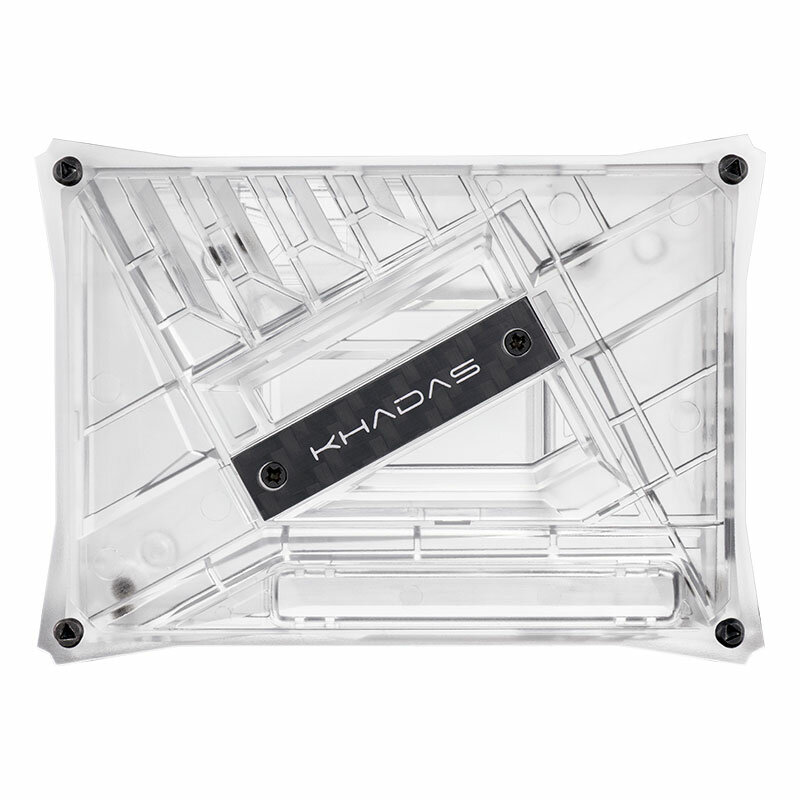 Khadas DIY Case for VIMS Mother Board (Transparent Without Metal Plate)