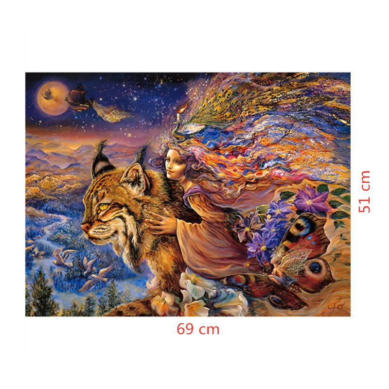 jigsaw puzzles 1000 pieces paper Assembling picture Landscape puzzles toys for adults kids games educational Toys for kids gift