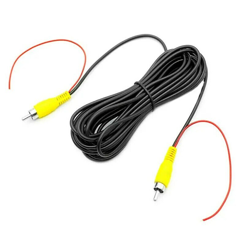 RCA Male Female Video Cable Car Reverse Rear View Parking Camera CCTV Camera Extension Cable Phono RCA AV Audio Video DC Power