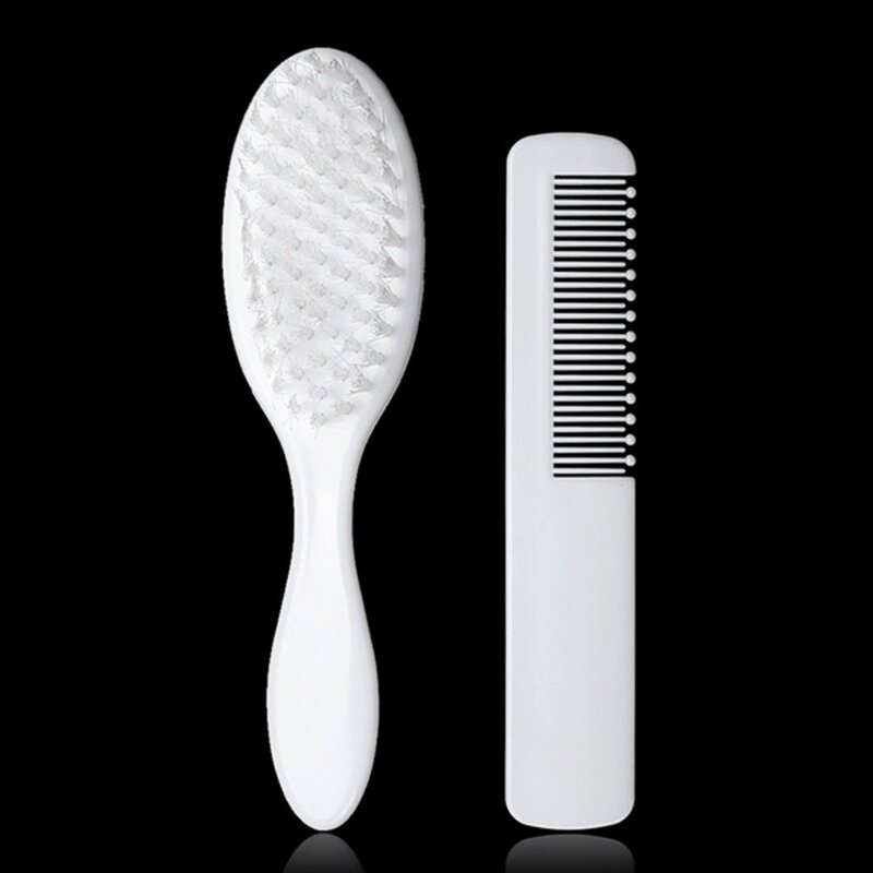 Baby Hair Brush and Comb Set for Newborns Toddlers Infant Safety Healthcare and Grooming Kit Scalp Hairdressing Styling Tool