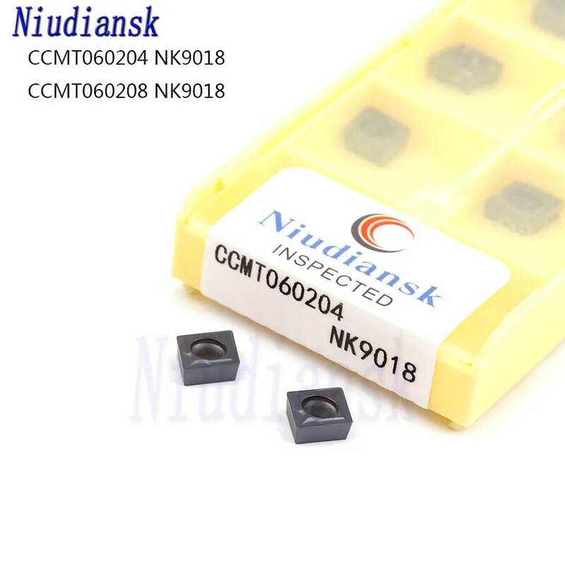CCMT060204 NK9018 CCMT060208 NK9018 High quality Carbide inserts CNC lathe tools Turning inserts Stainless steel turning tools