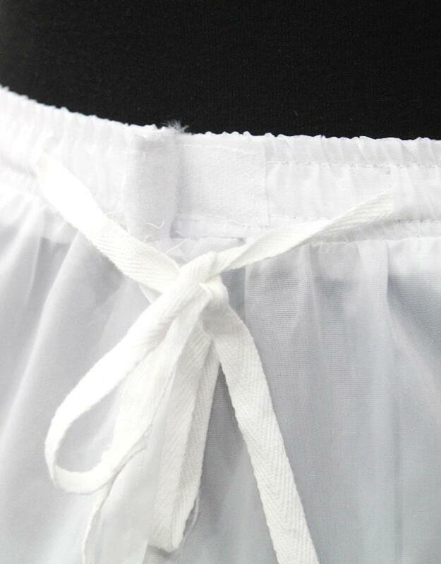 White Ruffle A Line Wedding Petticoats Jupon Mariage Wedding Accessories Crinoline Petticoat