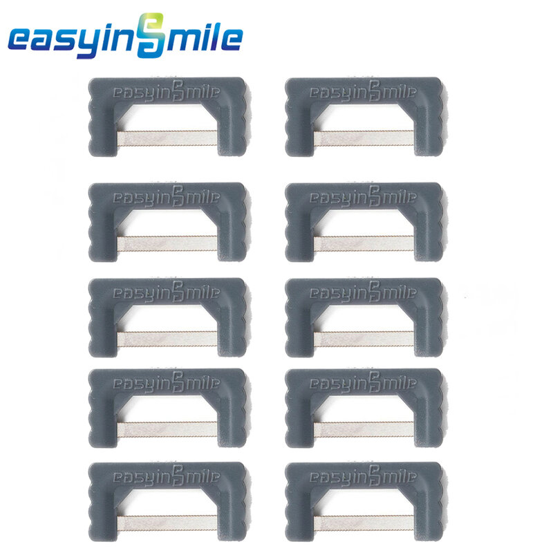 10 Stuks Dental Orthodontische Interproximal Vermindering Strips Saw 0.01Mm Easyinsmile Emaille Polijsten Voor Verwijdering & Cleaning