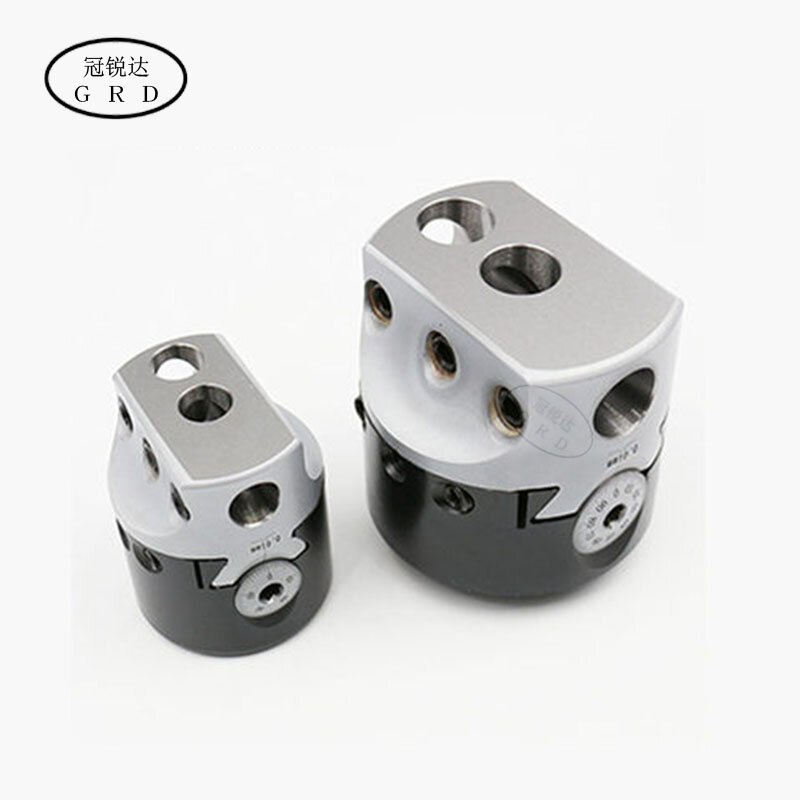 2inch 50mm F1 Type Boring Head 12mm Lathe Boring Bar Milling Holder For MT2 MT3 R8 Shank Milling Machine Tools + Hex Wrenche