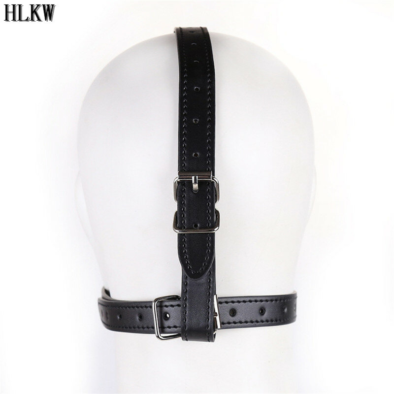New Sexy PU Leather Latex Hood Mask Open Mouth Breathable Headpiece Fetish BDSM Adult for party role games outfit accessory
