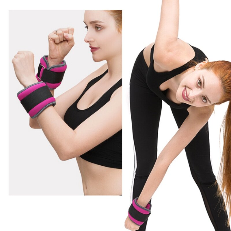Wrist Ankle Strap Buckle Weight Lifting Fitness Wrist Strap Belt Body Building Gym Foot Leg Ankle Support Power Training Sandbag