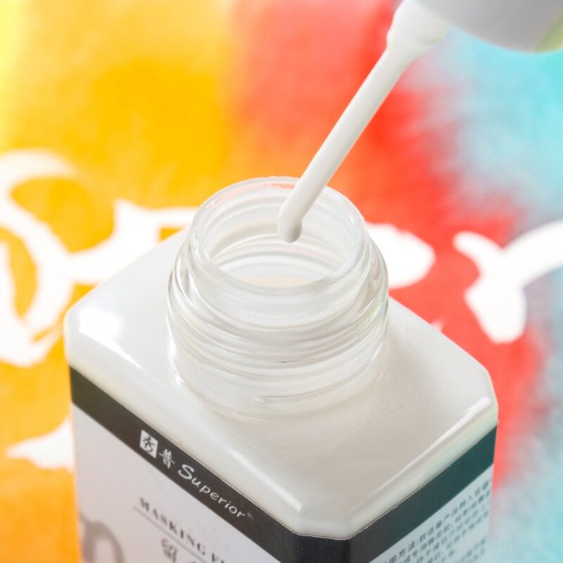 Strumenti di arte della gomma della penna liquida liquida per mascheratura dell'acquerello bianco 15/25/85ml superiore per la pittura di forniture d'arte