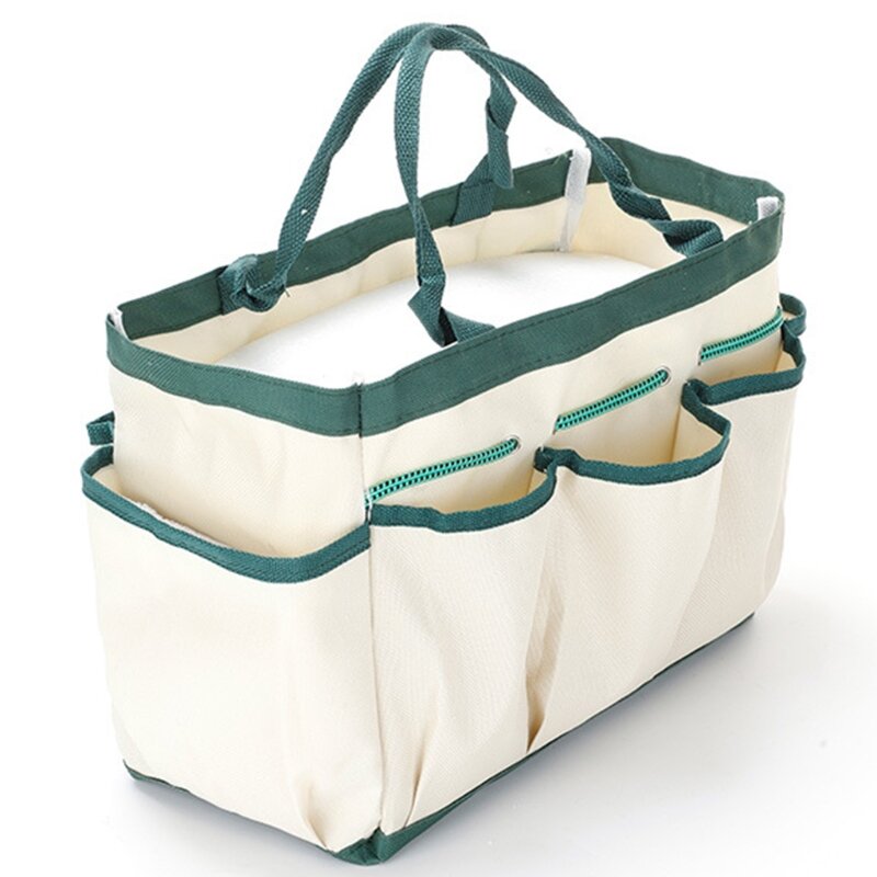Professional Gardening Tote Bag for Workers Gardeners Welding Crafts Used at Home Flower Bed High-capacity Easy to Clean