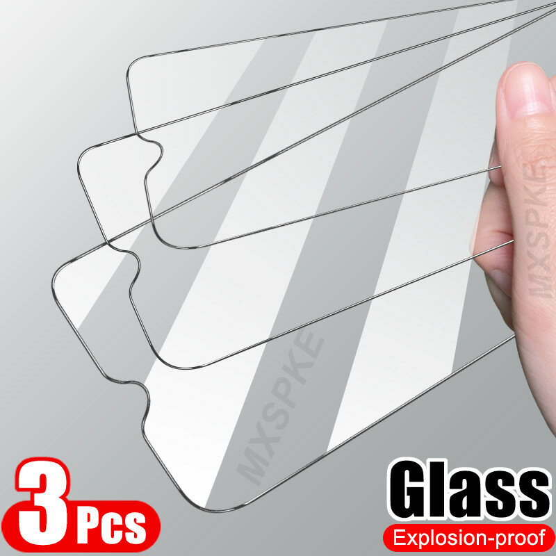 3Pcs Gehärtetem Glas Für Xiaomi Redmi Hinweis 8T 9S 8 9 6 Pro Max Screen Protector Für redmi 8 8A 9 9A 9C 6A 6 Pro Glas Volle Abdeckung
