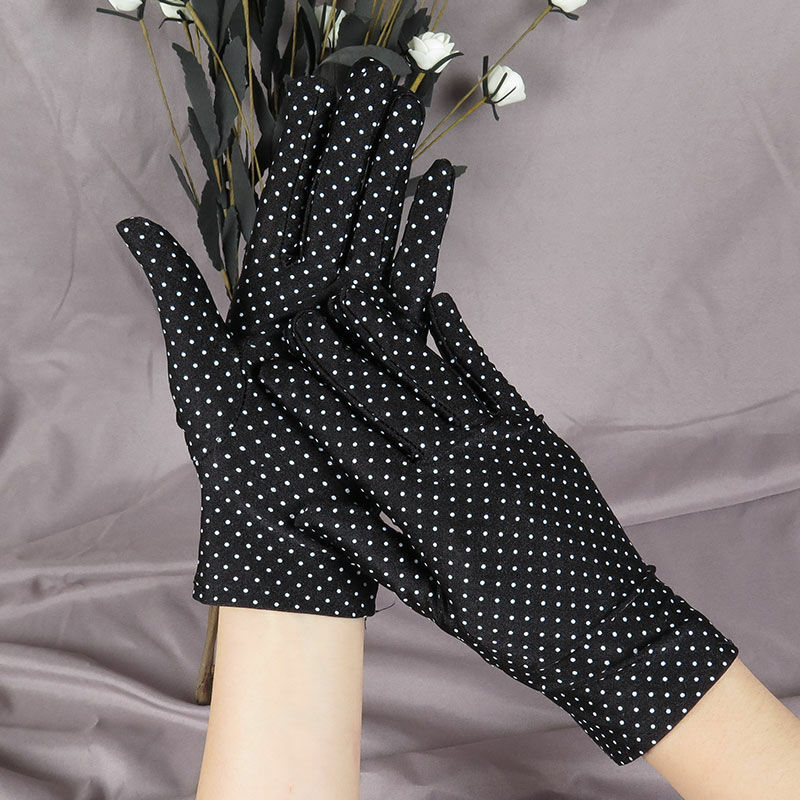 Spandex gloves women's thin breathable high elastic summer sun protection, outdoor cycling, thickening, autumn and winter warmth