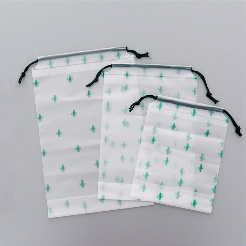 Прозрачная женская косметичка из ЭВА, водонепроницаемый дорожный мешок на шнурке для купания и макияжа, чехол-тоут для косметики, сумочка для ванны